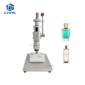 LT-MC50 Manual Crimping Machine Capper Aluminum Plastic Cap Glass Small Vial Bottle Perfume Spray Capping Sealing Machine