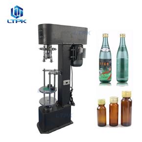 LT-DK50 Hot Sell Aluminum Screw Cap Locking Wine Drink Metal Lid Cover Capping Sealing Machine