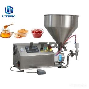 LT -FD01 Semi Auto High Viscosity Jam Sauce Cream Paste Rotor Pump Filling Machine