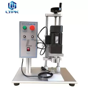 LT-DDX450 Electric Semi-Auto Multi-functional Jar Cans Bottle Screw Capping Machine 