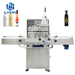 LT-GJC04 Magnetic Pump Juice Wine Gel Sanitizer Perfume Filling machine 