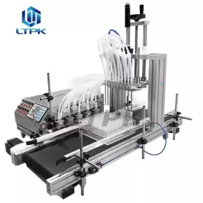 LT-DTPP10L Peristaltic Pump Perfume Filling Machine With Conveyor