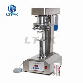 LT-TDFJ160C New Design Desktop Food Beverage Tin Can Sealing Machine 