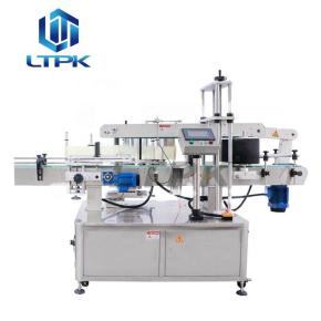 LT-600 Double-sided Labeling Machine For Flat Square Round Bottles 