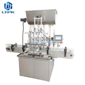 LT-QZDG4 Auto Pneumatic Ketchup Essential Oil Cream Paste Filling Machine 