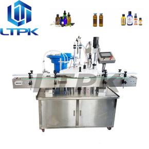 LT-AFC1 Vial Bottle Liquid Eye Drops Ampoule Filling Capping Machine With Lid Feeder