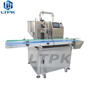 LT-R32 Rotor Pump Wax Cosmetic Cream Paste Filling Machine With Feeding Pumps