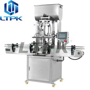 LT-QZDY2 Auto Two Heads Paste Jam Yogurt Cream Tomato Filling Machine 