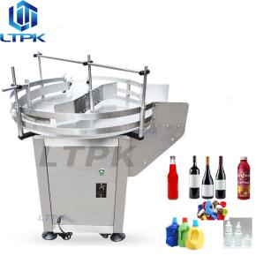 LT-800/1000 Bottle Unscrambler Sorting Turntable Feeding Dispensing Table Machine