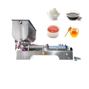 LT-G4WG High Productivity Four Heads Sauce Paste Cream Filling Machine 