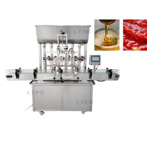 LT-QZDG6 Cream Ketchup Paste Shampoo  Quantitative Filling Machine Production Line