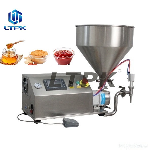 LT -FD01 Semi Automatic High Viscosity Jam Sauce Cream Paste Peanut Butter Ketchup Honey Food Rotor Pump  Filling Machine.jpg