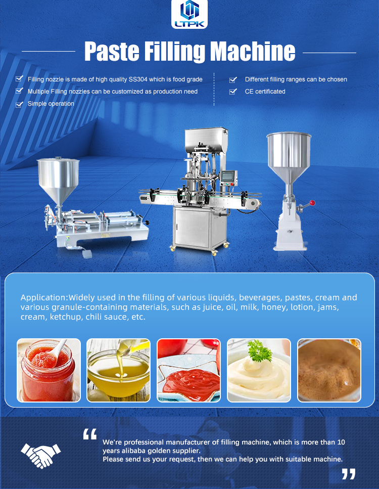 Cream Cheese Filling Machines Mustard Oil Filling Machine Peanut Butter Paste Semi-automatic Pneumatic Liquid And Paste Filling.jpg